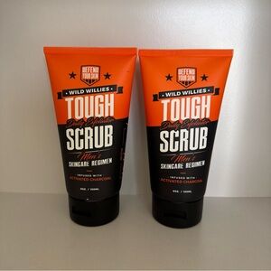 Tough Scrub Men's Skincare Regimen - Orange and Black